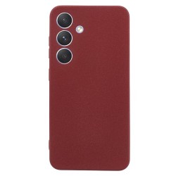 Θήκη Σιλικόνης TPU για Samsung Galaxy S24 - Κόκκινο του Κρασιού