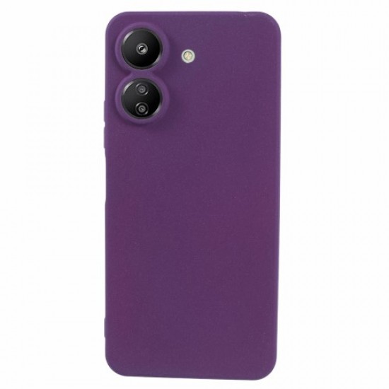 For Xiaomi Redmi 13C 4G / Poco C65 4G TPU Case Matte Non-Slip Protective Phone Cover - Purple XIAOMI Cases Mobile