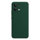For Xiaomi Redmi Note 13 5G / 13 5G (China) Case Shockproof TPU Phone Cover with Straight Edge - Dark Green XIAOMI Cases Mobile