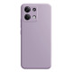 For Xiaomi Redmi Note 13 5G / 13 5G (China) Case Shockproof TPU Phone Cover with Straight Edge - Grass Purple XIAOMI Cases Mobile