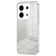 Θήκη Σιλικόνης TPU με Γκλίτερ για Xiaomi Redmi Note 13 Pro 5G / Poco M6 Pro - Διάφανο