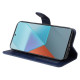 Θήκη Πορτοφόλι με Βάση Στήριξης (Όψη Δέρματος) για Xiaomi Redmi Note 13 Pro 5G / Poco M6 Pro - Μπλε XIAOMI Θήκες Κινητών