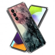 For Samsung Galaxy A25 5G (Global) (161.0 x 76.5 x 8.3mm) Case IMD Abstract Marble Printing TPU Phone Cover - Style J