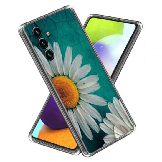 For Samsung Galaxy S23 FE Case Pattern Printing IMD Soft TPU Phone Cover - Daisy Samsung Cases Mobile