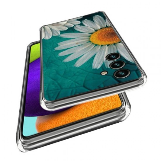 For Samsung Galaxy S23 FE Case Pattern Printing IMD Soft TPU Phone Cover - Daisy Samsung Cases Mobile