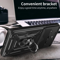 Υβριδική Θήκη με Πορτάκι Κάμερας και Δαχτυλίδι Κρατήματος για Realme 11 Pro 5G / 11 Pro+ 5G - Κόκκινο Υβριδική Θήκη με Πορτάκι Κάμερας και Δαχτυλίδι Κρατήματος για Realme 11 Pro 5G / 11 Pro+ 5G - Κόκκινο