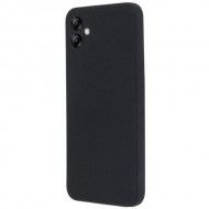 For Samsung Galaxy A04e 4G / M04 4G / F04 4G Phone Cover Anti-scratch Double-Sided Matte TPU Phone Case - Black