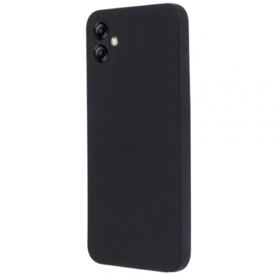 For Samsung Galaxy A04e 4G / M04 4G / F04 4G Phone Cover Anti-scratch Double-Sided Matte TPU Phone Case - Black Samsung Cases Mobile