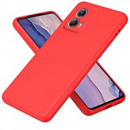 For Motorola Moto G53 5G TPU Case Fiber Lining 2.2mm Anti-drop Phone Cover - Red