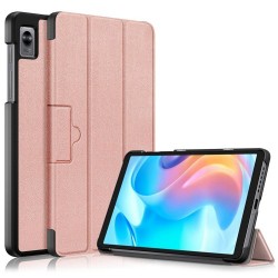 Θήκη Βιβλιο Tri-Fold με Βάση Στήριξης για Realme Pad Mini - Ροζέ Χρυσαφί