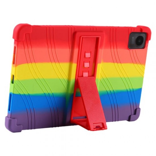 Protective Cover for Realme Pad Mini 8.7-inch with PC Kickstand. Scratch Resistant Soft Silicone Tablet Case - Dark Blue Oppo Realme Tablet Cases