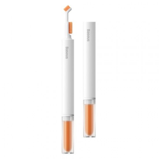 BASEUS Cleaning Brush Bluetooth Headset Cleaner Pen Shape Brush Wireless TWS Earphone Cleaning Tool - White Bluetooth Headsets / Speakers