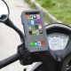 S2102 Motorcycle Phone Bag Bicycle Rear View Mirror Mount Holder Stand Waterproof Case Cover Holders & Docks