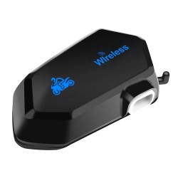 Ασύρματα Ακουστικά Bluetooth 5.0 για Κράνος Μηχανής (Υποστηρίζει HFP/HS/A2DP/AVRCP) - Μαύρο