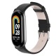 For Xiaomi Smart Band 8 Leather Watch Bands 14mm Replacement Bracelet Strap - Black Gadgets - Toys - Hobby