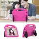 For Lenovo Tab M10 (Gen 3) EVA Tablet Case Foldable Thumb Kickstand Handle Grip Tablet Cover - Rose Lenovo Cases Mobile Tablet