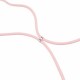 For Samsung Galaxy A52 4G / 5G / A52s 5G Case Precise Cutout TPU Cover with Long Lanyard - Pink Samsung Cases Mobile