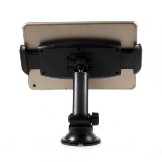 Universal Rotary Suction Cup Car Windshield Mount Tablet Holder for iPad Air 2 etc. 7-15" Tablets - Black Holders & Docks