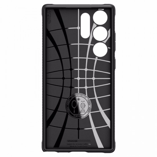 Spigen Rugged Armor Samsung Galaxy S23 Ultra - Black (ACS05613) Samsung Cases Mobile