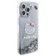Hello Kitty Liquid Glitter Electroplating Head Logo Case for iPhone 15 Pro Max - Transparent Apple Cases Mobile