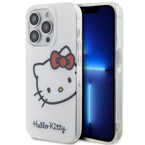 Hello Kitty Θήκη Πλάτης για iPhone 15 Pro Max - Λευκό Apple Θήκες Κινητών