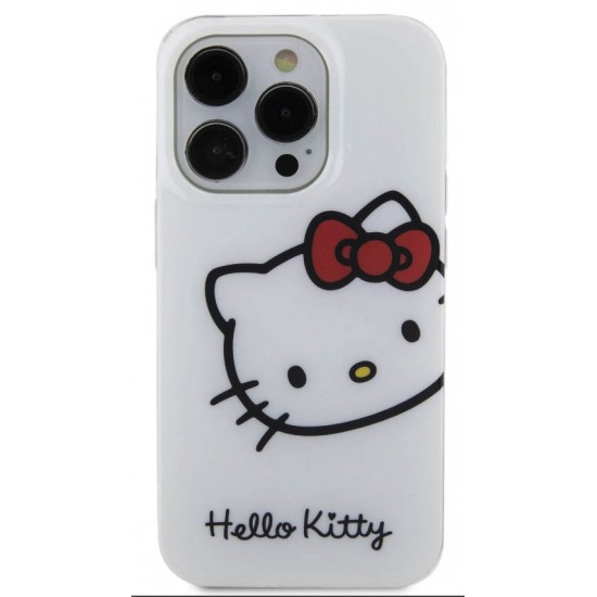 Hello Kitty Θήκη Πλάτης για iPhone 15 Pro - Λευκό Apple Θήκες Κινητών