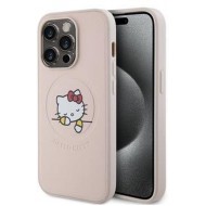 Hello Kitty Θήκη Πλάτης με MagSafe για iPhone 15 Pro - Ροζ