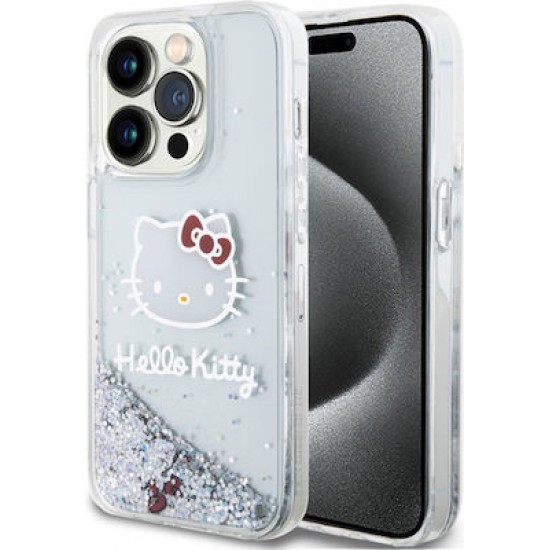 Hello Kitty Θήκη Πλάτης με Γκλίτερ για iPhone 13 Pro - Διάφανο Apple Θήκες Κινητών