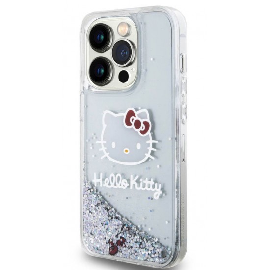 Hello Kitty Θήκη Πλάτης με Γκλίτερ για iPhone 13 Pro - Διάφανο Apple Θήκες Κινητών