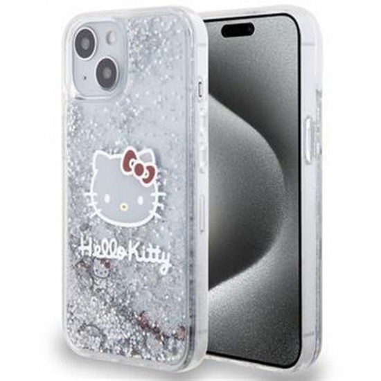 Hello Kitty Θήκη Πλάτης με Γκλίτερ για iPhone 12 / 12 Pro - Διάφανο Apple Θήκες Κινητών