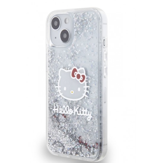 Hello Kitty Θήκη Πλάτης με Γκλίτερ για iPhone 12 / 12 Pro - Διάφανο Apple Θήκες Κινητών
