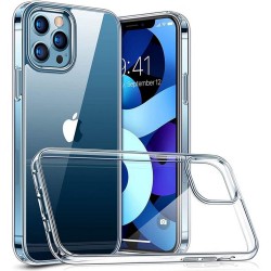 Clear TPU Protector Shell with Non-slip Inner 2mm Thickness for iPhone 12 Pro / 12 Clear TPU Protector Shell with Non-slip Inner 2mm Thickness for iPhone 12 Pro / 12