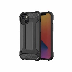 Tough Armor Guard Plastic and TPU Hybrid Case for iPhone 13 - Black Tough Armor Guard Plastic and TPU Hybrid Case for iPhone 13 - Black