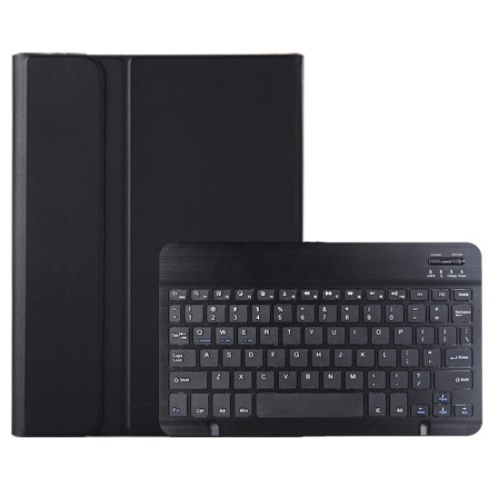A0N7 For Xiaomi Pad 6 / Pad 6 Pro PU Leather Cover Ultra-Thin Stand Tablet Case with Removable Bluetooth Keyboard - Black XIAOMI  Tablet Cases