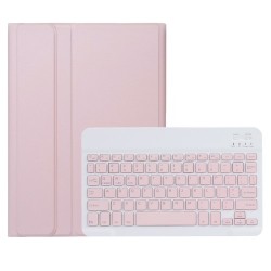 A0N7 For Xiaomi Pad 6 / Pad 6 Pro PU Leather Cover Ultra-Thin Stand Tablet Case with Removable Bluetooth Keyboard - Pink A0N7 For Xiaomi Pad 6 / Pad 6 Pro PU Leather Cover Ultra-Thin Stand Tablet Case with Removable Bluetooth Keyboard - Pink