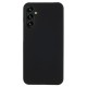 For Samsung Galaxy S23 FE Cell Phone Case Anti-Fingerprint Rubberized PC Mobile Phone Cover - Black Samsung Cases Mobile