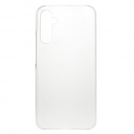 For Samsung Galaxy S23 FE Cell Phone Case Anti-Fingerprint Rubberized PC Mobile Phone Cover - Transparent