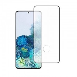 Σκληρυμένο Γυαλί (Tempered Glass) Προστασίας Οθόνης Πλήρης Κάλυψης για Samsung Galaxy S21 Ultra - Μαύρο (με τρύπα) Σκληρυμένο Γυαλί (Tempered Glass) Προστασίας Οθόνης Πλήρης Κάλυψης για Samsung Galaxy S21 Ultra - Μαύρο (με τρύπα)