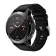 Silicone Watch Band for Garmin Fenix 5 Adjustable Smart Watch Strap with Black Triangle Buckle - Black Gadgets - Toys - Hobby