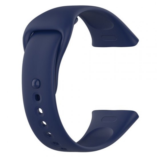For Xiaomi Redmi Watch 3 / Mi Watch Lite 3 Silicone Watch Strap Replacement Watch Band - Dark Blue Gadgets - Toys - Hobby