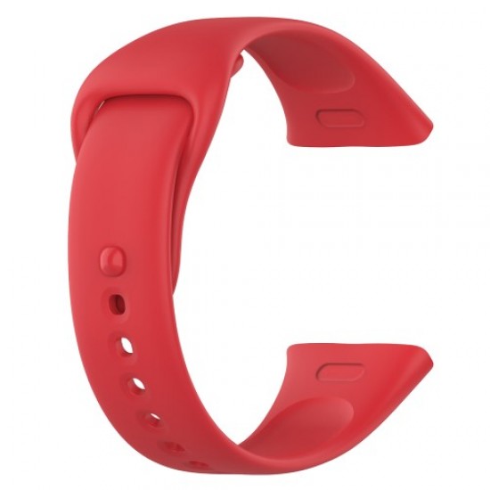 For Xiaomi Redmi Watch 3 / Mi Watch Lite 3 Silicone Watch Strap Replacement Watch Band - Red Gadgets - Toys - Hobby