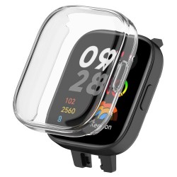Θήκη Σιλικόνης TPU Προστασίας Electroplating για Xiaomi Redmi Watch 3 Active  / Watch 3 Lite - Διάφανο
