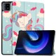 For Xiaomi Pad 6 / Pad 6 Pro PU Leather Trifold Stand Tablet Case Pattern Printing Auto Wake / Sleep Cover - Horse XIAOMI  Tablet Cases