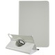 For Xiaomi Pad 6 / 6 Pro Protective Case PU Leather Tablet Case 360-Degree Rotating Stand Cover - White XIAOMI  Tablet Cases