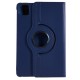 For Xiaomi Pad 6 / 6 Pro Protective Case PU Leather Tablet Case 360-Degree Rotating Stand Cover - Dark Blue XIAOMI  Tablet Cases