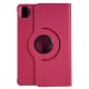 For Xiaomi Pad 6 / 6 Pro Protective Case PU Leather Tablet Case 360-Degree Rotating Stand Cover - Rose XIAOMI  Tablet Cases