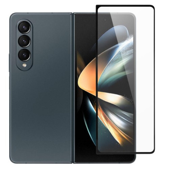 For Samsung Galaxy Z Fold5 5G Full Glue Phone Full Screen Protector Silk Printing Tempered Glass Film Samsung Screen Protectors