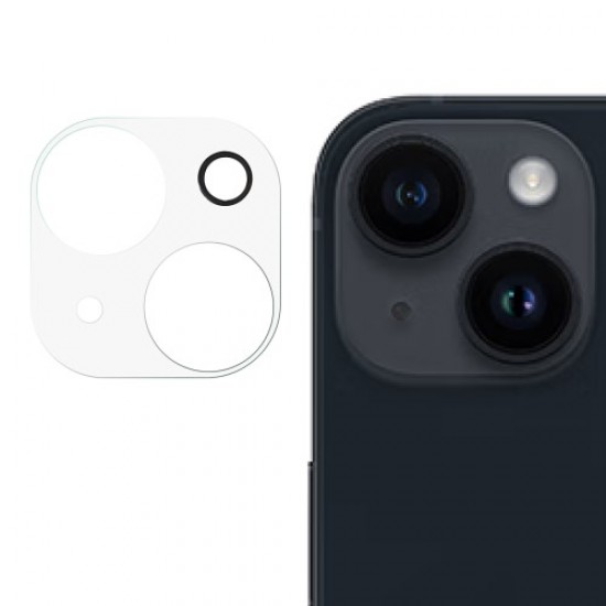 3D Camera Lens Protector for iPhone 15 / 15 Plus . Tempered Glass HD Clear Phone Camera Lens Film Apple Screen Protectors