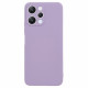 Soft TPU Phone Cover for Xiaomi Redmi 12 4G . Precise Cutout Straight Edge Cell Phone Cover - Purple XIAOMI Cases Mobile