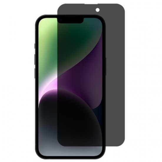 For iPhone 15 Tempered Glass Screen Protector 180-Degree Anti-Spy Full Cover Film Apple Screen Protectors